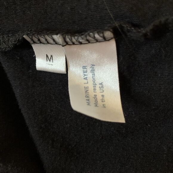 Marine Layer Seattle Kraken Hockey Black Short Sleeve Shirt Sz M - Picture 6 of 7